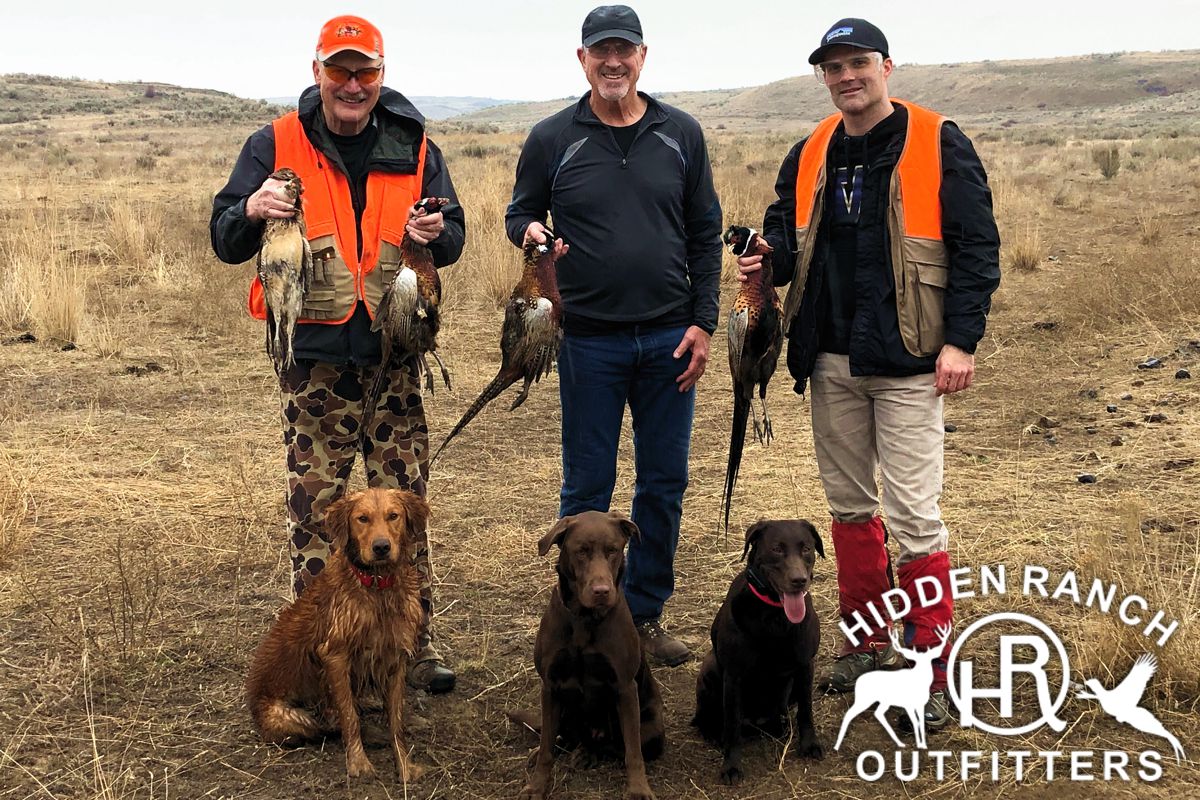 Chukar hunting at Hidden Ranch Outfitters